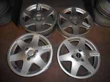 4 CERCHI IN LEGA SMART FORTWO R15 3 FORI '02- 2 ANTERIORI E 2 POSTERIORI