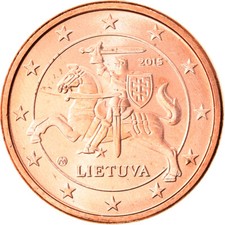 [#365031] Lituania, 1 Centime