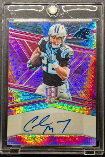 Christian mccaffrey auto - mccaffrey, 2018