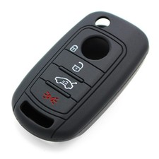 Custodia Chiave FIC Nera Protezione In Silicone Per Chiave Dell'Auto Telecomando