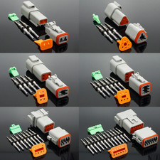 DTP CONNETTORE AUTOMOTIV KFZ TE DTM AUTO MOTO DEUTSCH 2-12 PIN  DECHI DT06 DT04