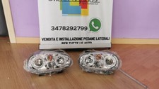 FARI ANTERIORI VW GOLF 4 IV 1997-2003 CROMATI LENTICOLARI LOOK ANGEL EYES LED