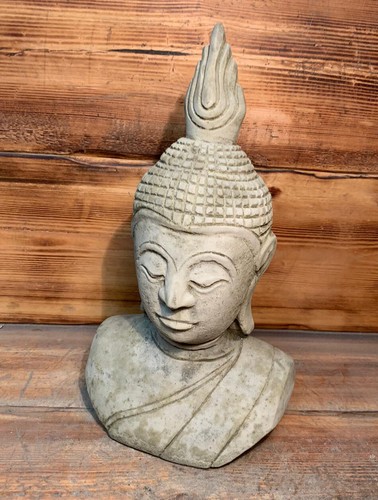 Statua testa buddha - statua,