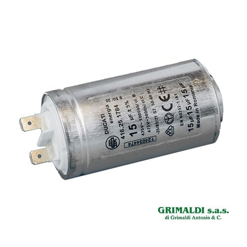 Condensatore 15µf avviamento - condensatore,