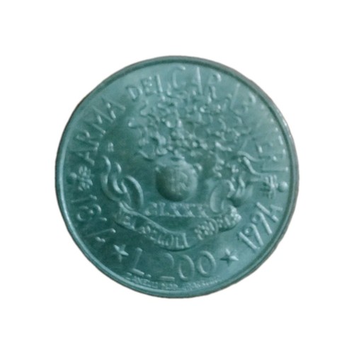 200 lire 180 anniversario - 200, 180/mo