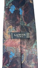 Cravatta Lanvin 100% Seta