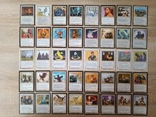 LOTTO CARTE MAGIC 40 CARTE VINTAGE / VECCHIE / OLD! NO JACE LILIANA MOX N825