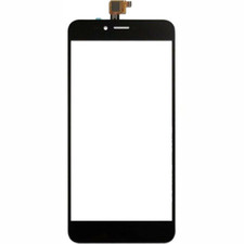 Touch screen con vetrino nero