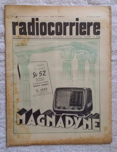 Radiocorriere eiar 1940 n - 1940,