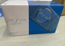 PSP 3000 Vibrant Blue Handheld Console SONY w/ Box Manual Charger Battery