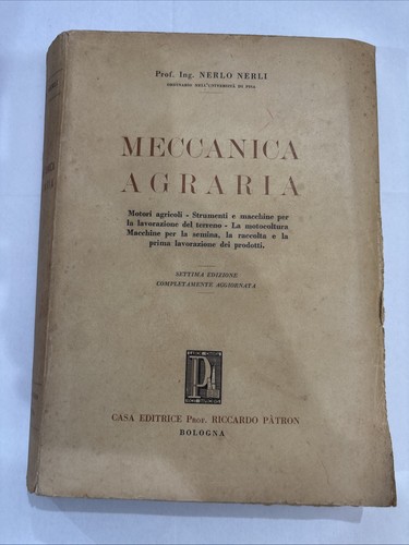 Meccanica agraria nerlo - agraria,,