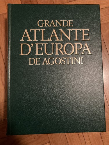 Grande atlante europa - d’europa, de