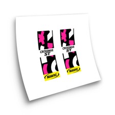 STICKER STAR SAM® MOZZO BICI Mavic CrossMax ST - 4 ADESIVI ADESIVI