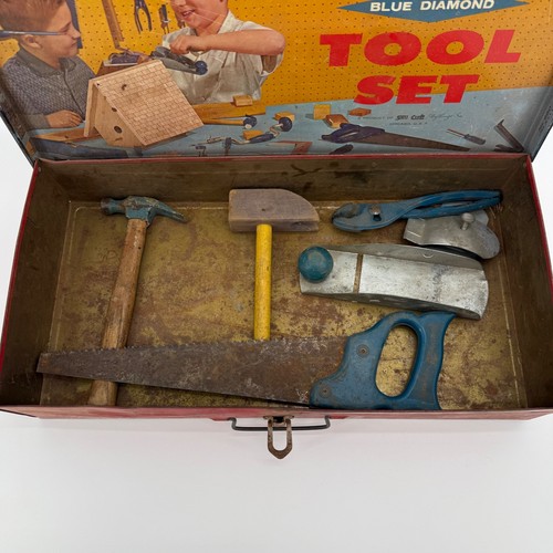Set attrezzi latta - , giocattolo