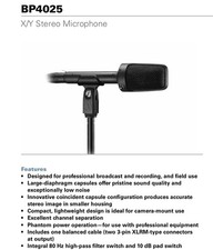 Audio technica bp4025 - audio,
