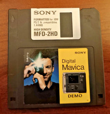 Floppy Disc Sony Mavica Demo