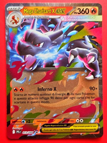 Carta pokemon mega - pokemon, charizard