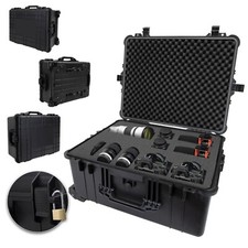 Fatbox® trolley custodia protettiva elettronica valigetta fotografica fotocamera drone impermeabile 626
