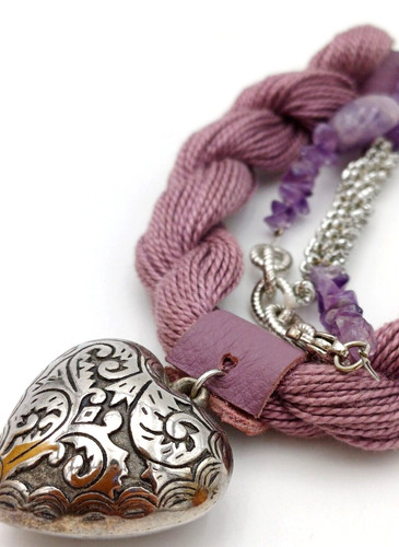 Collana ametista filo di - ametista,