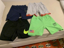 4 pantaloncini palestra / tennis ragazzo