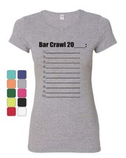 Bar Crawl 20__ Check List