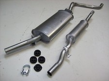 Scarico impianto di scarico VW Golf 1 60 CV serie 2 anno 79-83 2 pezzi