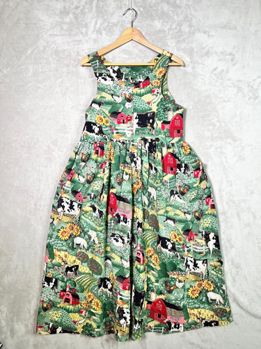Abito vintage fatto mano - abito,