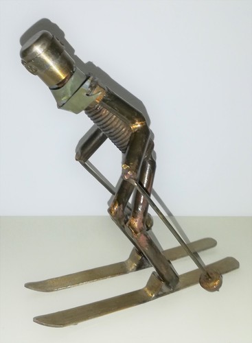 Scultura ferro moderna - scultura,