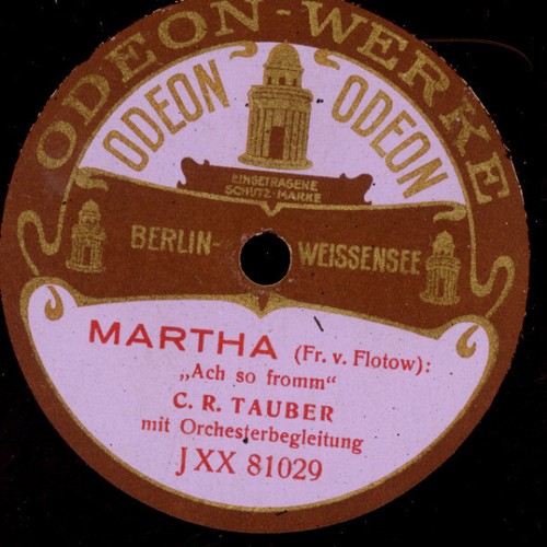 Richard tauber martha - tauber, ach