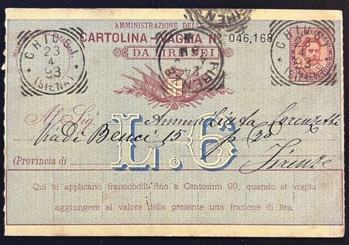 Storia postale cartolina - storia, postale-cartolina