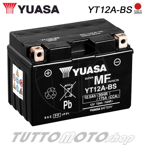 Batteria yuasa yt12a - yuasa, yt12a-bs
