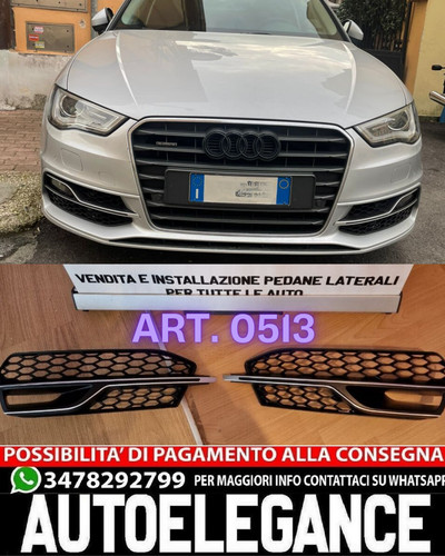 Griglie fendinebbia audi - audi, 8v