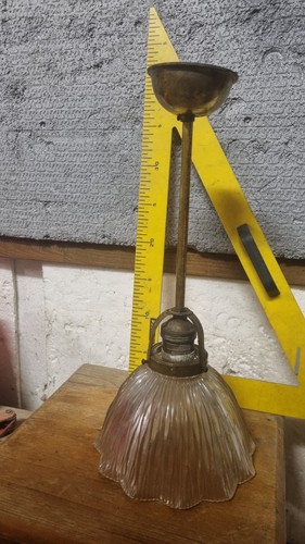 Vecchio lampadario con - lampadario,