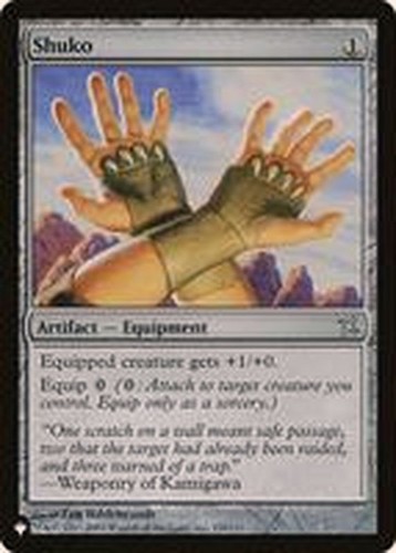 Mtg shuko inglese lista - inglese, la