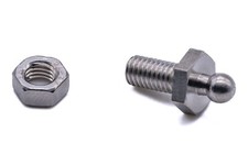 Loxx fissaggio perno filettato - M5 x 10 mm acciaio inox - copri barca cinghia chitarra