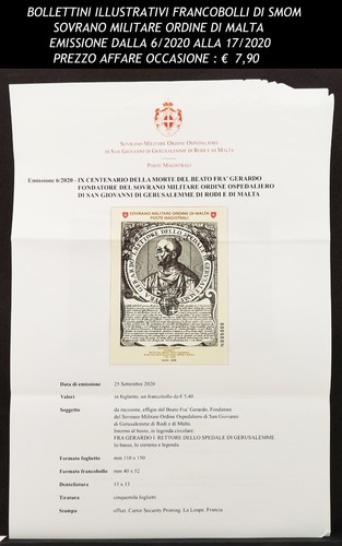 Bollettini francobollo anno - di,