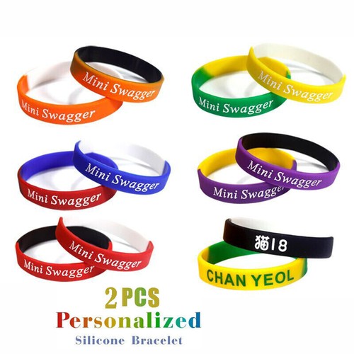 2pcs braccialetti silicone - 2pcs,