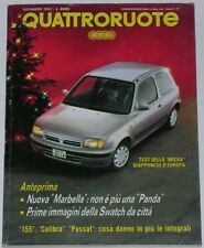 QUATTRORUOTE 12/1992 ALFA ROMEO 155 Q4 – OPEL CALIBRA TURBO 4X4 – NISSAN MICRA