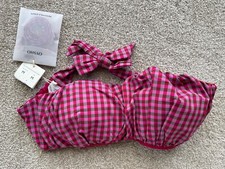BIKINI TOP GINGHAM NUOVO CON