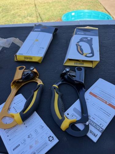 Petzl ascenders set - petzl,