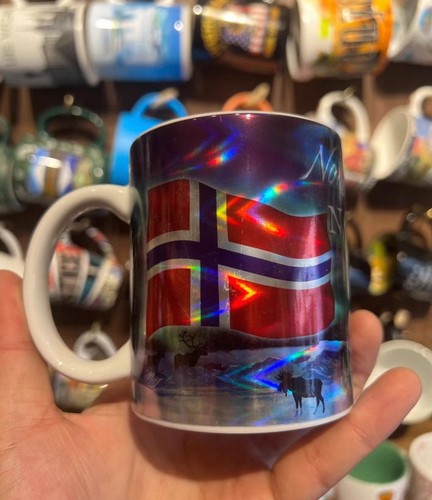 Tazza ceramica norvegia - tazza, aurora