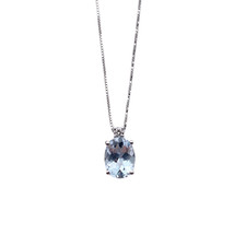 Collana in oro bianco con
