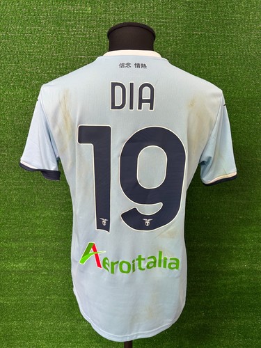 Maglia lazio dia match worn - match,
