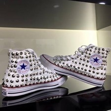 Converse All Star Bianche Alte