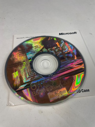 Microsoft office basic edition - office,