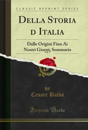 Della storia italia - storia, d’italia,