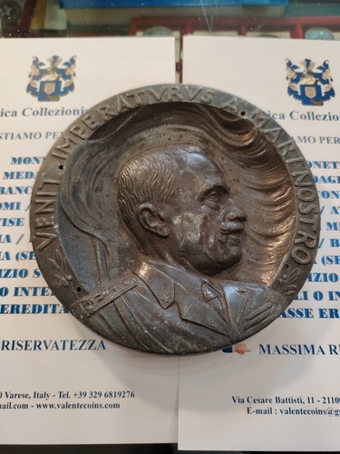 Medaglia grande placca - medaglia,