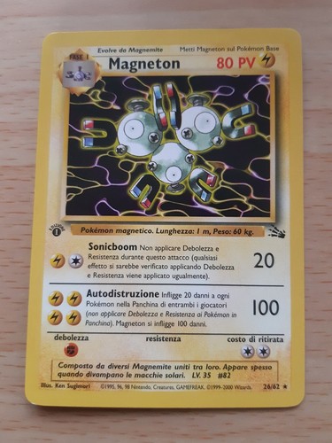 Magneton carta pokémon - magneton,