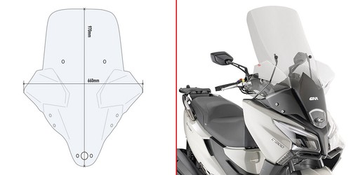 Givi solo parabrezza - givi,