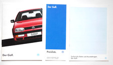 Brochure VW Golf 3 Mk III CL
